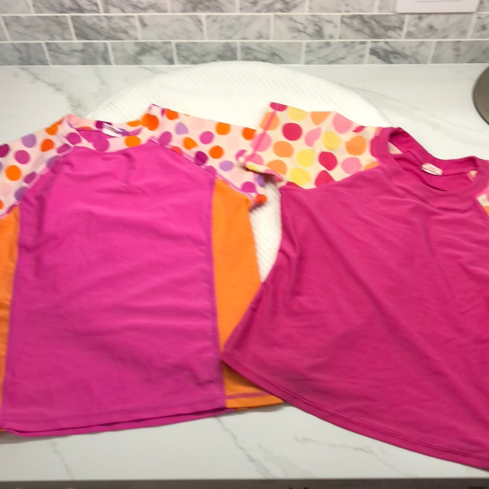 2 swim sun shirts (bundle of 2)